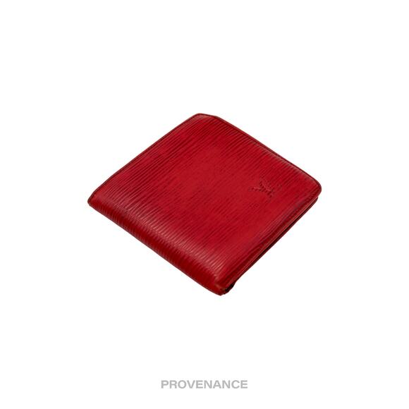 🔴 Louis Vuitton MALLETIER Marco Wallet - Red Epi Leather - Picture 5 of 10